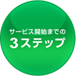 サービス開始までの3ステップ